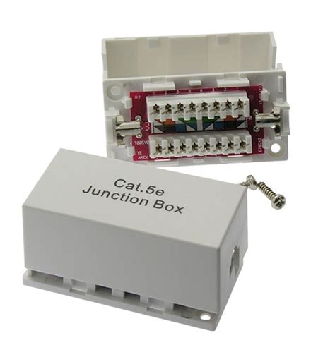 cat5e junction box punch down type youtube|Cat 5e/6 IDC Inline Cable Coupler junction Box.